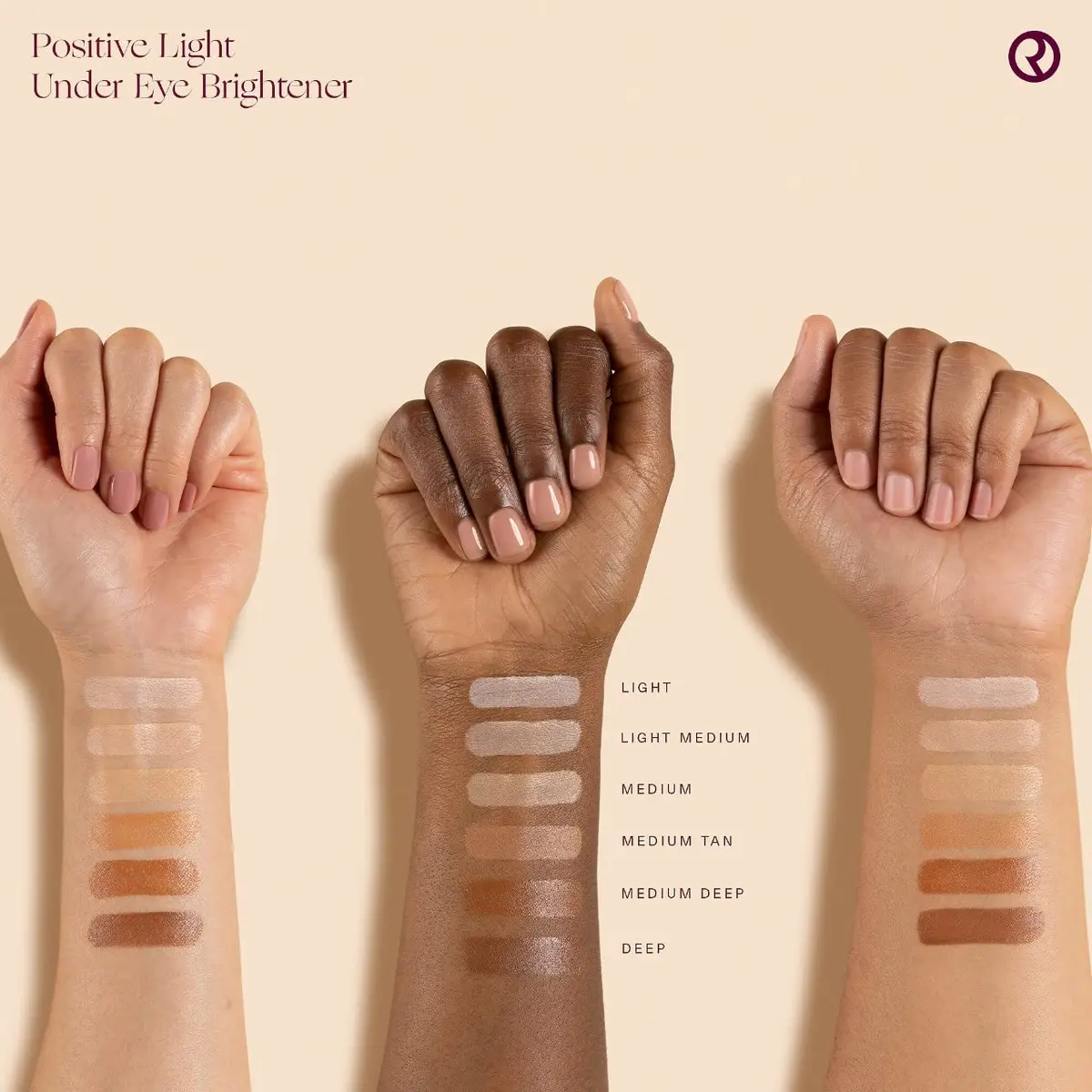 Rare Beauty Light Medium Under Eye Brightener 4ml | All-Skin Paraben-Free Cream for Brightening - view 3