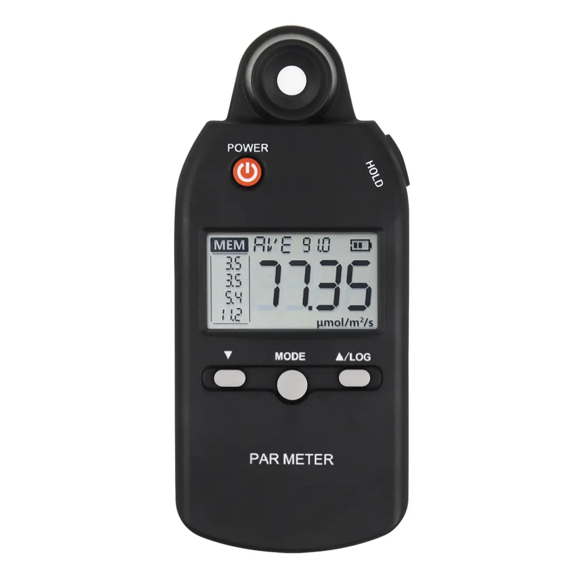 Landtek PAR Meter for LED Grow Lights, High Precision Quantum Sensor PPFD Tester 400-700nm | 18.8cm (7.4in) Length - main product image
