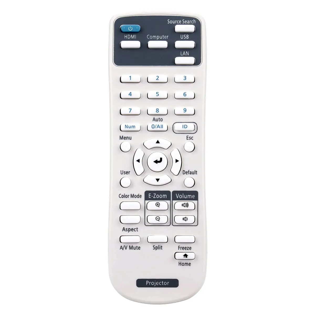 Beyution Replace Projector Remote Control fit for Epson Projector EB-E01 | Infrared, 10 M Distance, ABS Plastic, 6 Months Warranty - main product image