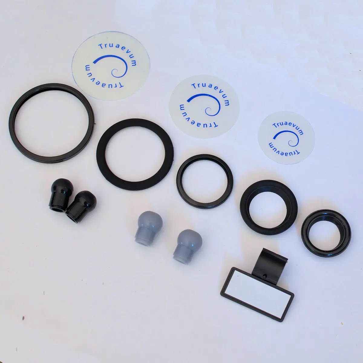 Truaevum Pink Stethoscope Tubing Kit with Ear Tips & Diaphragm Set | 7mm Binaurals - view 3