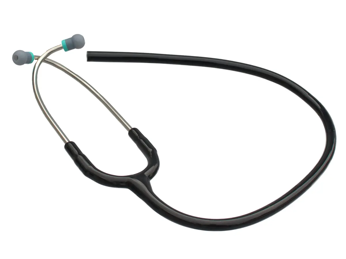 Truaevum Black Stethoscope Tubing Kit for Standard Edition 5mm Binaural | Dual Channel Acoustic Transmission - main product image