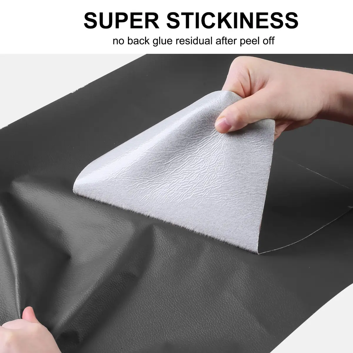 YAFLC Self Adhesive Leather Repair Patch 160cm x 10.2cm (63" x 4") | Quick Fix for Furniture & Car Seats - view 3
