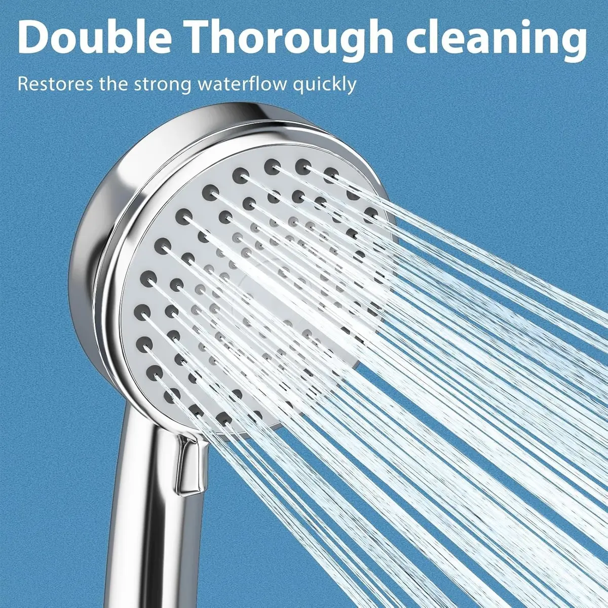Lumkew Shower Head Cleaning Brush for Small Hole | Penetrates Narrow Nozzles, Rejuvenates Water Flow, White - view 6