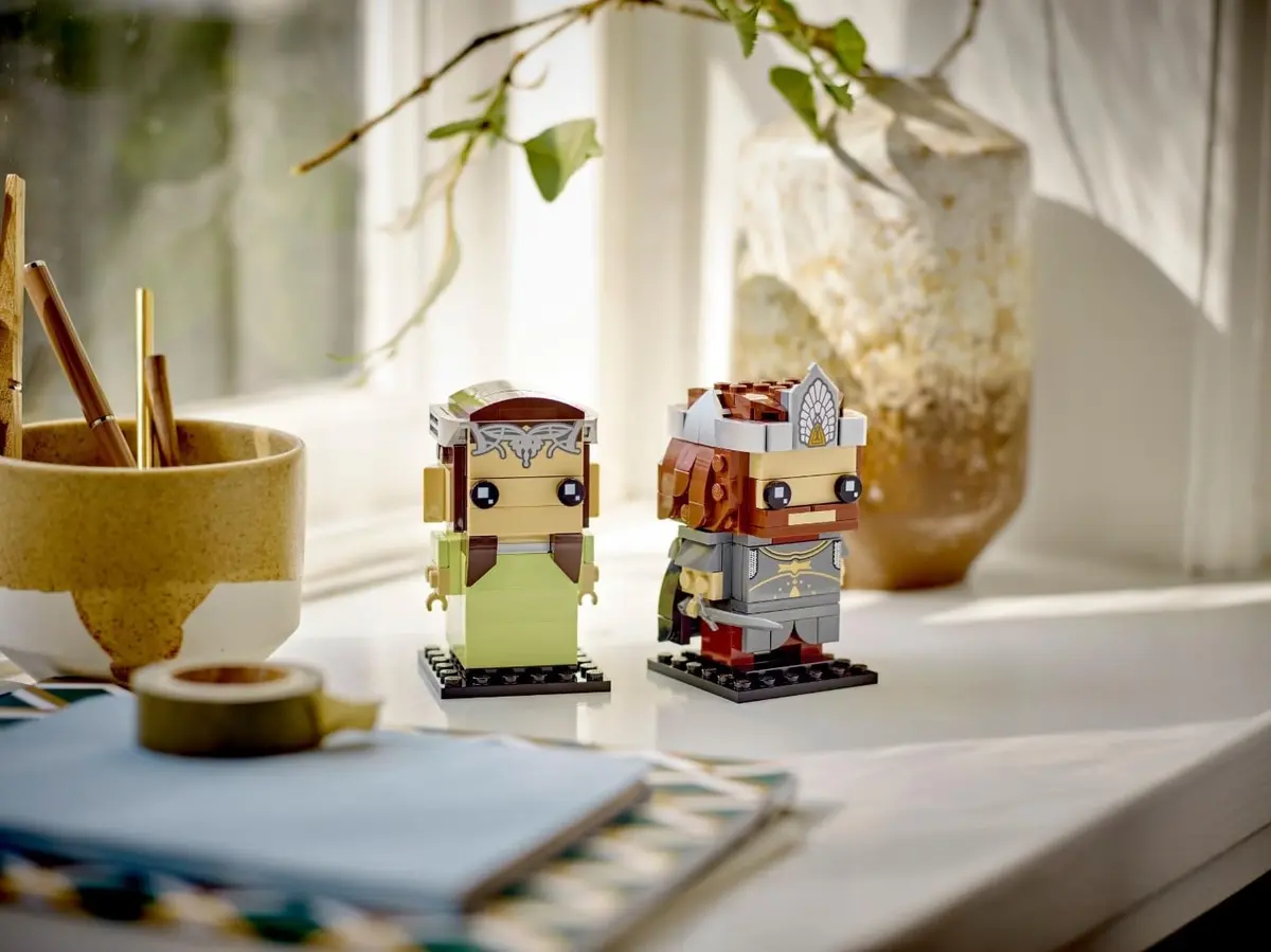 LEGO Toy Figure Aragorn & Arwen (40632) Lord of The Rings | Creative Fantasy Set for Kids 120+ - view 5
