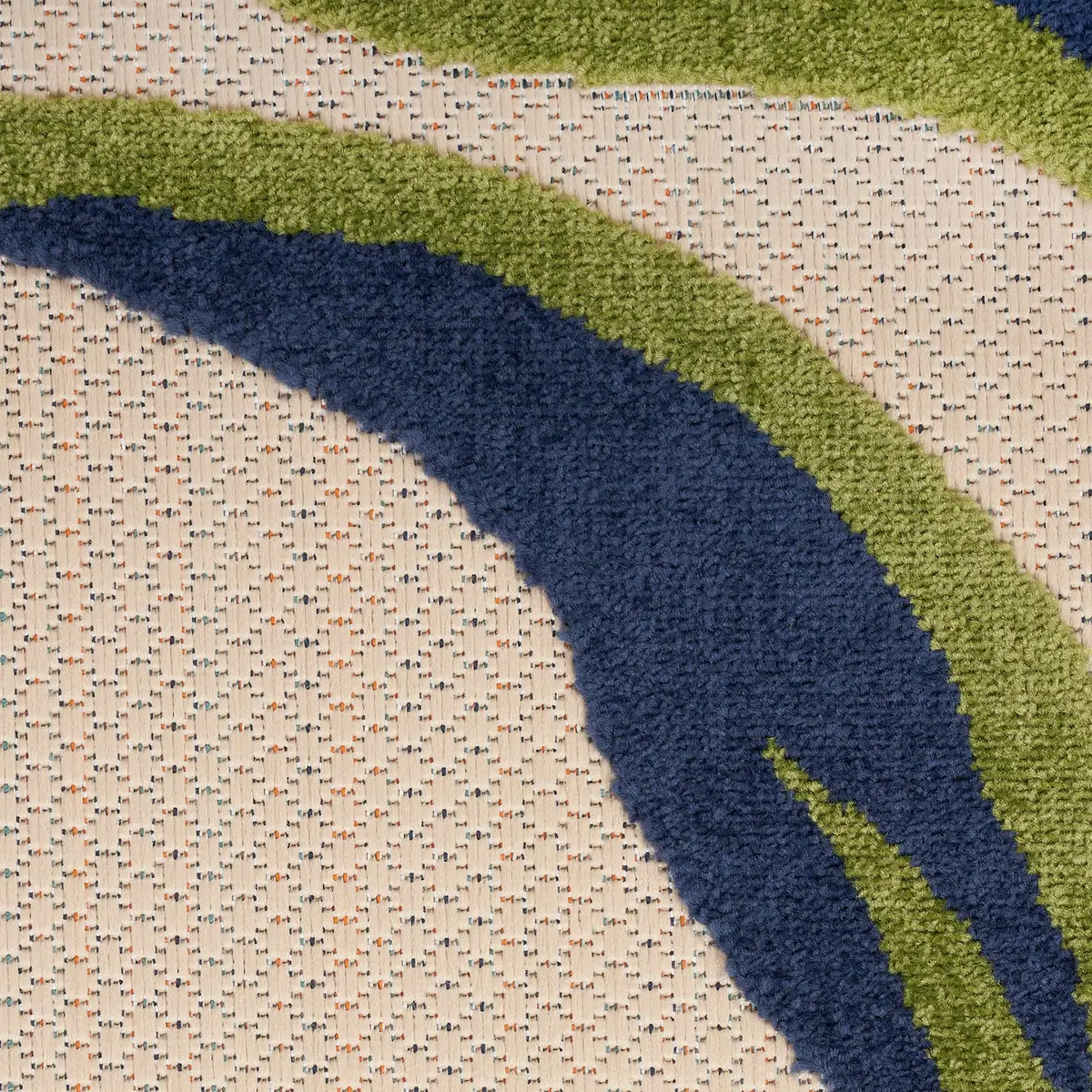 Nourison Rug Aloha Multicolor 9' x 12' | Easy Clean, Non Shedding, Indoor & Outdoor Use - view 8
