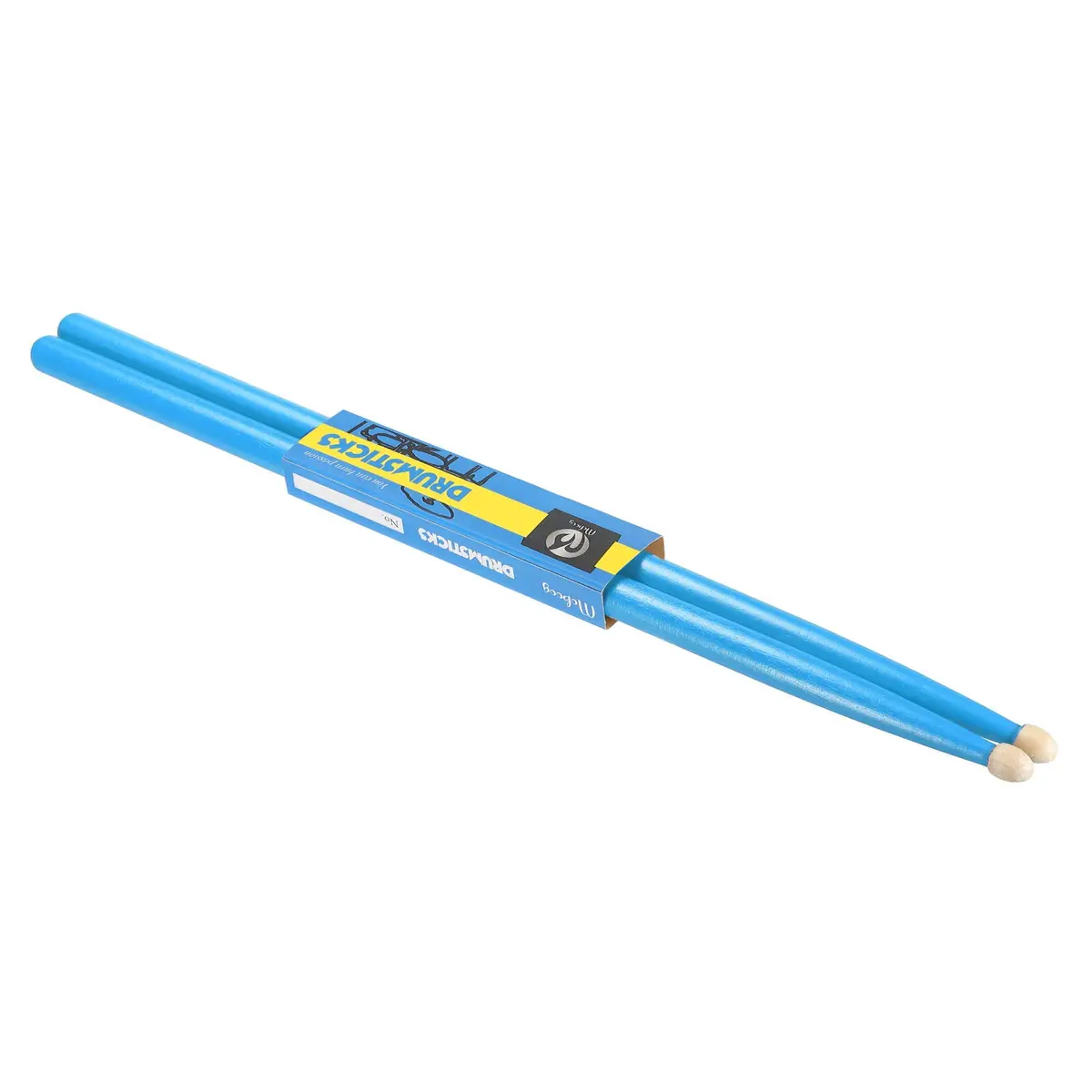 PATIKIL Maple Wood Drumstick 7A Blue | Anti Slip Grip for Drumming & Percussion (70-120 chars) - main product image