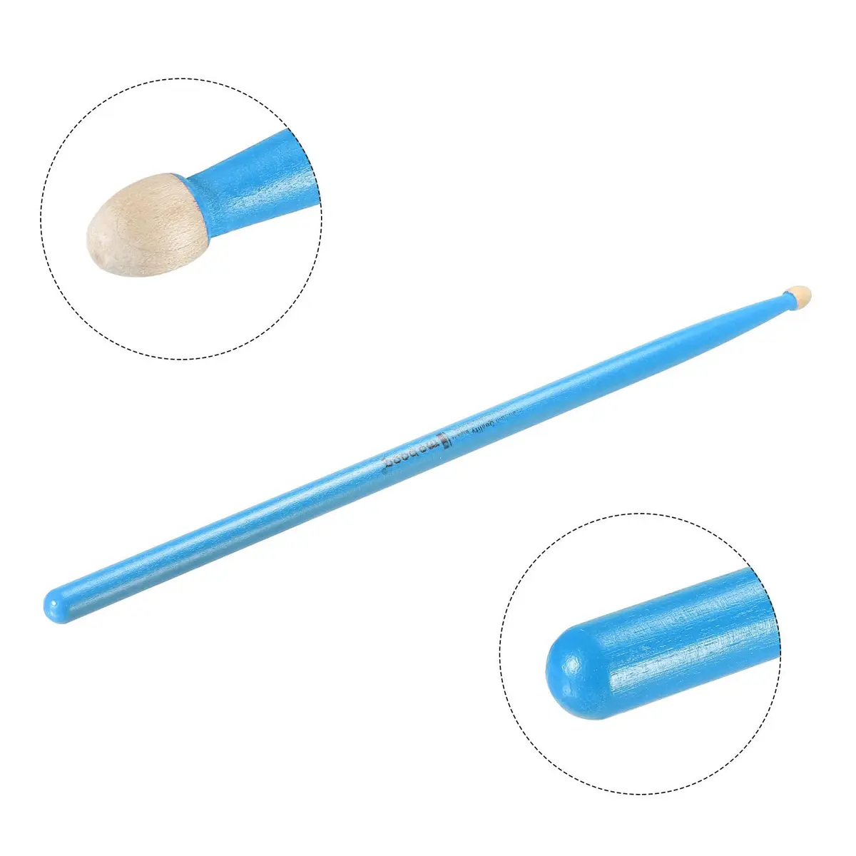 PATIKIL Maple Wood Drumstick 7A Blue | Anti Slip Grip for Drumming & Percussion (70-120 chars) - view 4