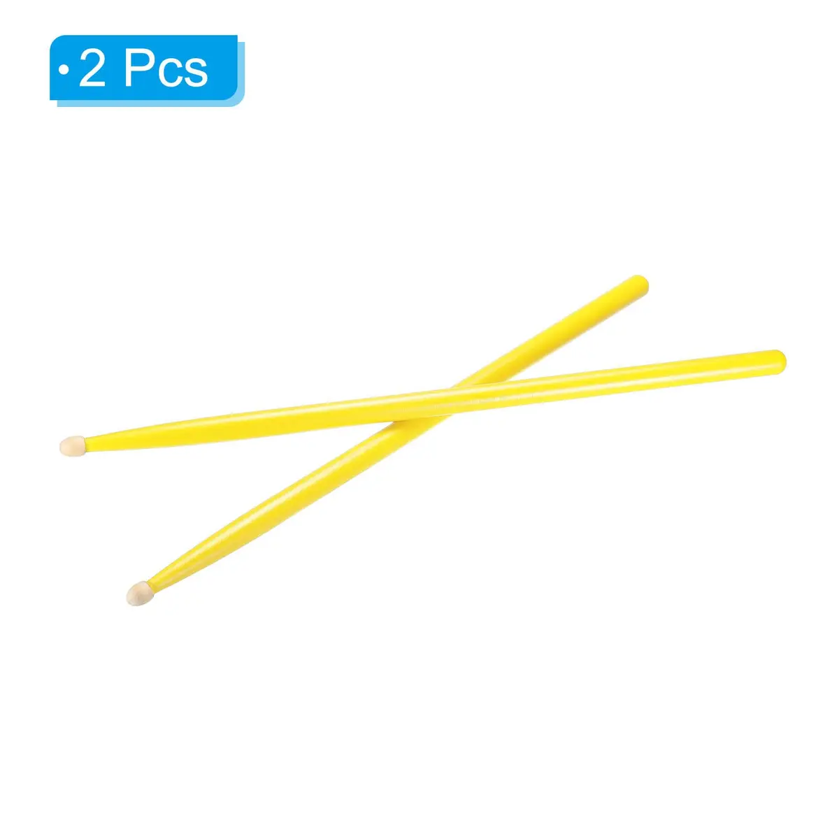 PATIKIL Maple Wood Drumstick 7A Yellow | Anti Slip, Light & Durable for Drumming (70-120 chars) - view 3