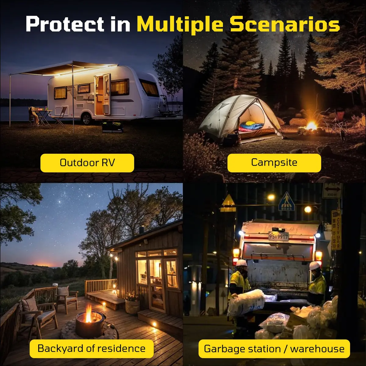 REMFLY Perimeter Trip Alarm 1 Pack | Camping & Property Safety Device, Loud Audible Alert, Rustproof Aluminum, Outdoor Use - view 8