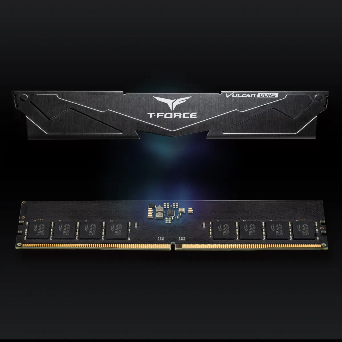 TEAMGROUP T-Force Vulcan DDR5 16GB (2x8GB) 5200MHz CL40 Desktop Memory Module Ram Black | 16GB (2x8GB) DDR5 5200MHz - view 7
