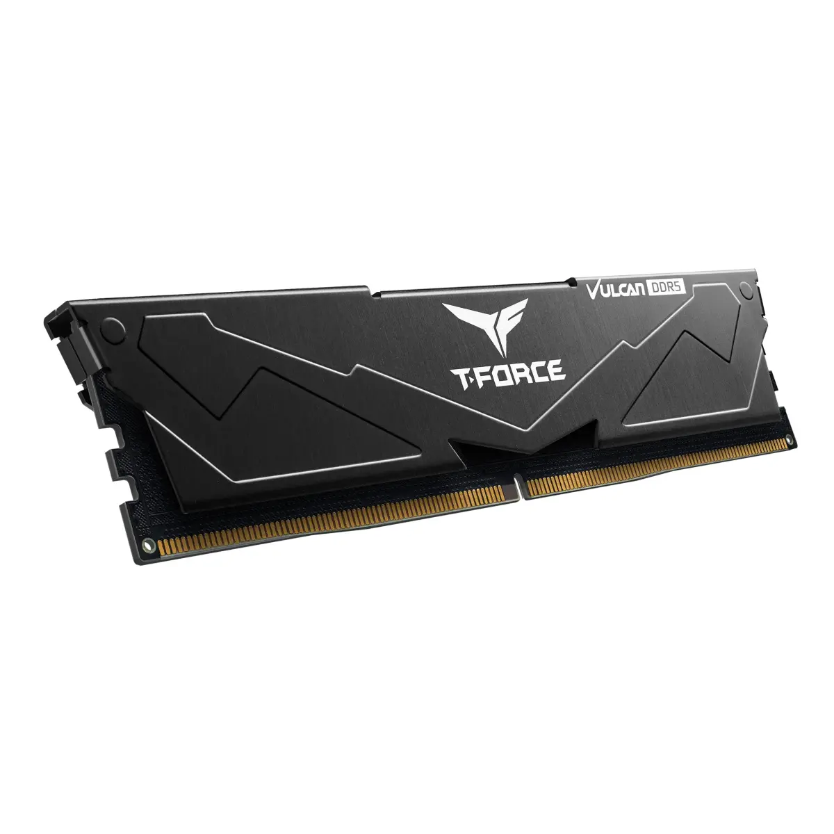 TEAMGROUP T-Force Vulcan DDR5 16GB (2x8GB) 5200MHz CL40 Desktop Memory Module Ram Black | 16GB (2x8GB) DDR5 5200MHz - view 8
