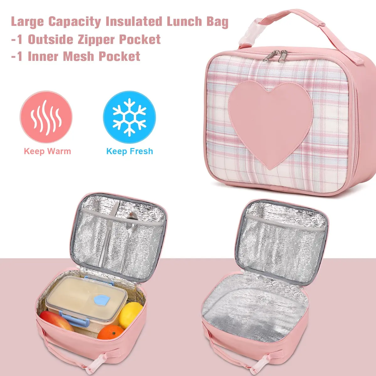 ACESAK Backpack for Girls - Bookbag Schoolbag for Girls Kids Teen | Stylish, Waterproof & Multi-Compartment (70-120 chars) - view 5