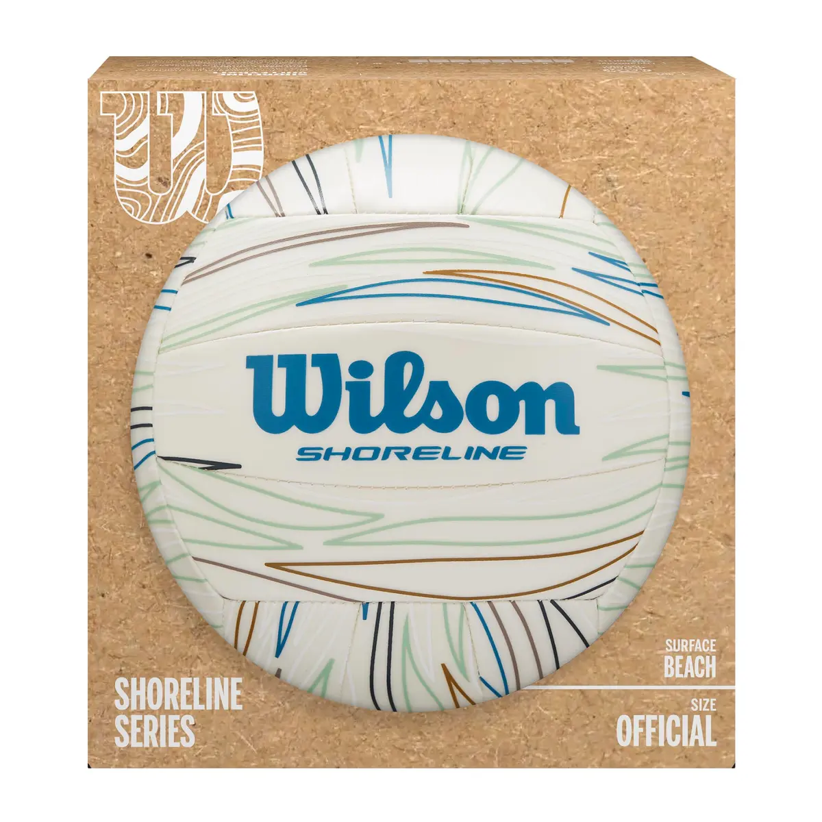WILSON Shoreline Eco Volleyball - Official Size | Sustainable Ocean-Inspired Design (70-120 chars) - view 9
