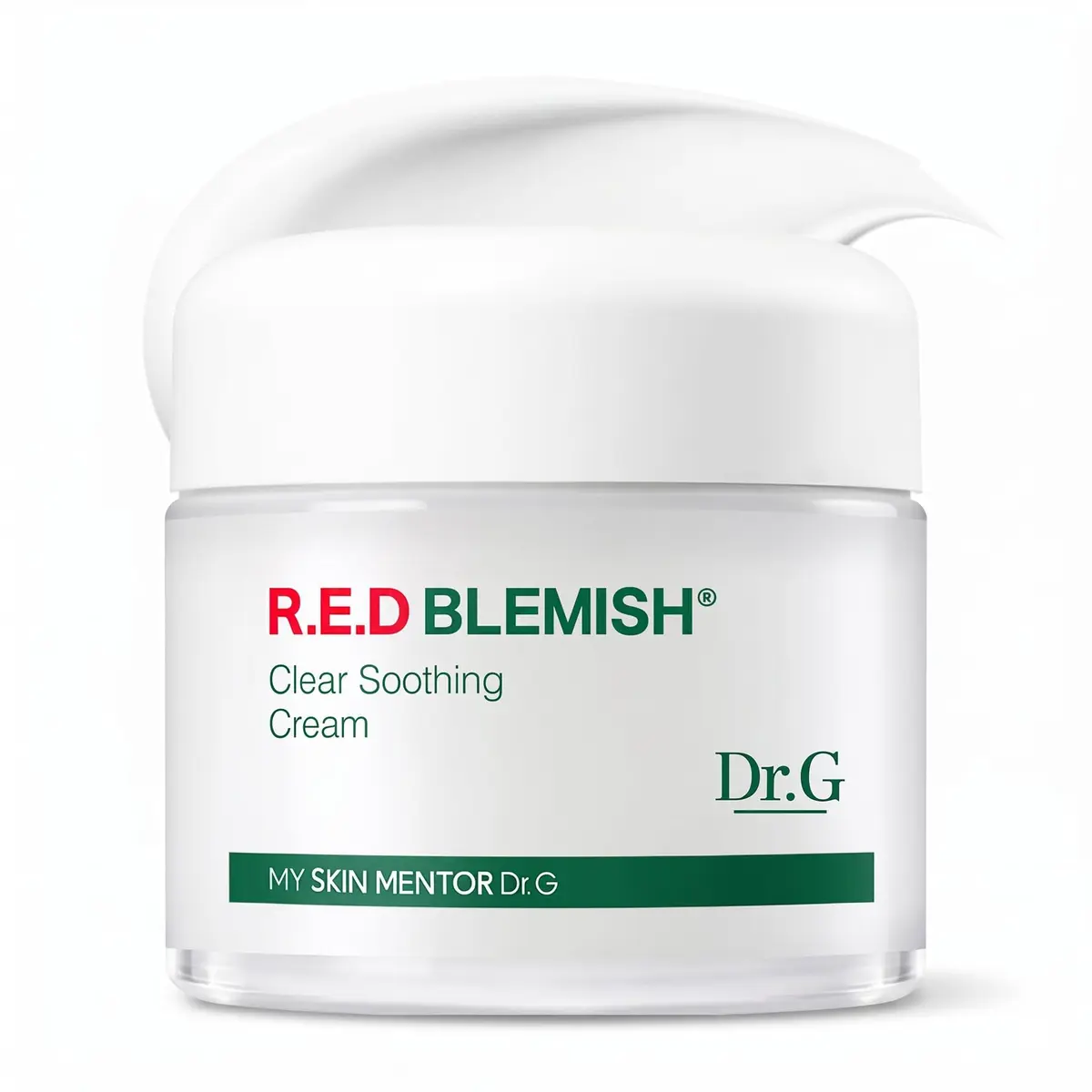 Dr.G R.E.D. Blemish Clear Soothing Face Cream 70ml (2.36 fl oz) | Lightweight Hydration for All Skin Types - main product image