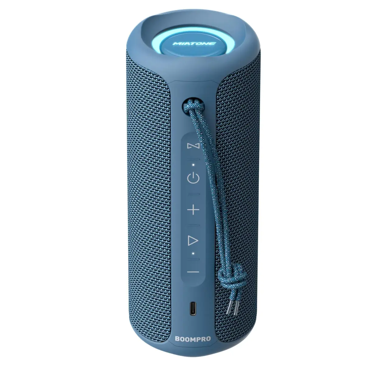 MIATONE 36W Portable Bluetooth Speaker | Stereo Sound, 24H Playtime, IPX7 Waterproof (Blue) - main product image