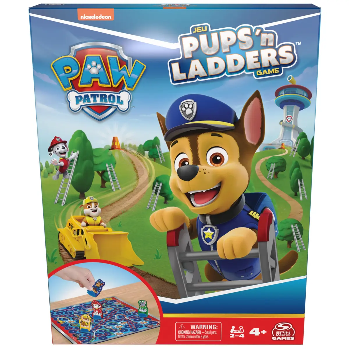 Spin Master Games PAW Patrol Pups ‘N Ladders Game 2-4 Players | Classic Board Game for Kids Ages 4+ - view 7