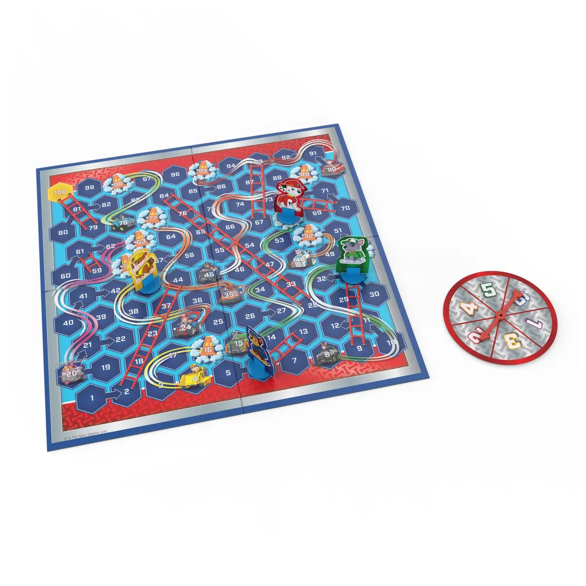 Spin Master Games PAW Patrol Pups ‘N Ladders Game 2-4 Players | Classic Board Game for Kids Ages 4+ - view 2