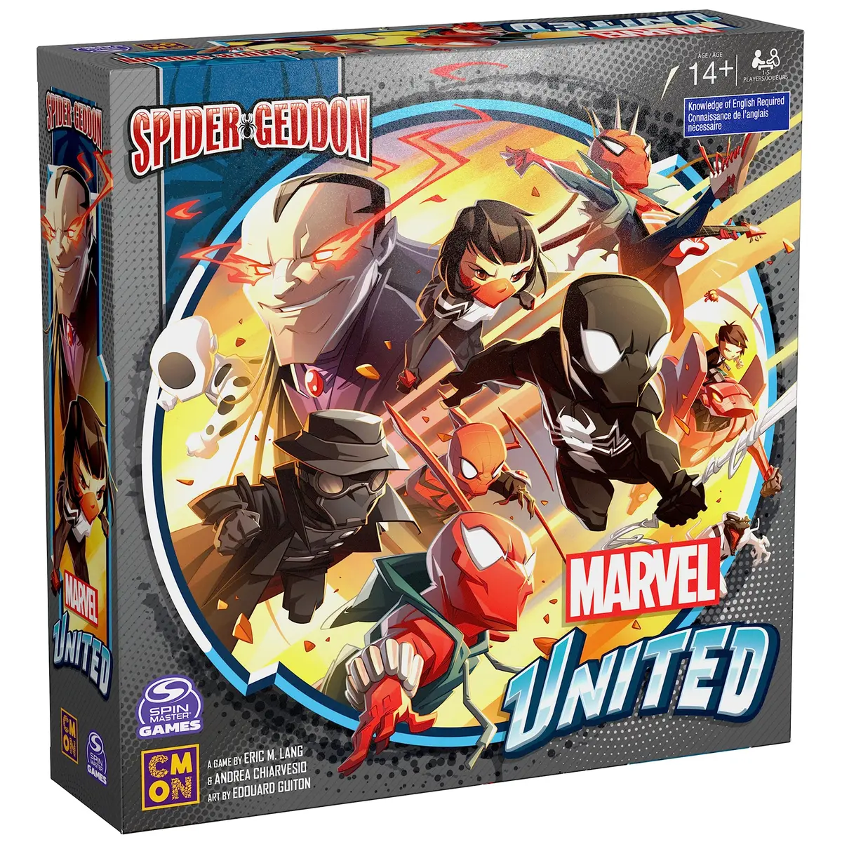Spin Master Games Marvel United: Spider-Geddon Strategy Board Game for Fans (One Size) - main product image