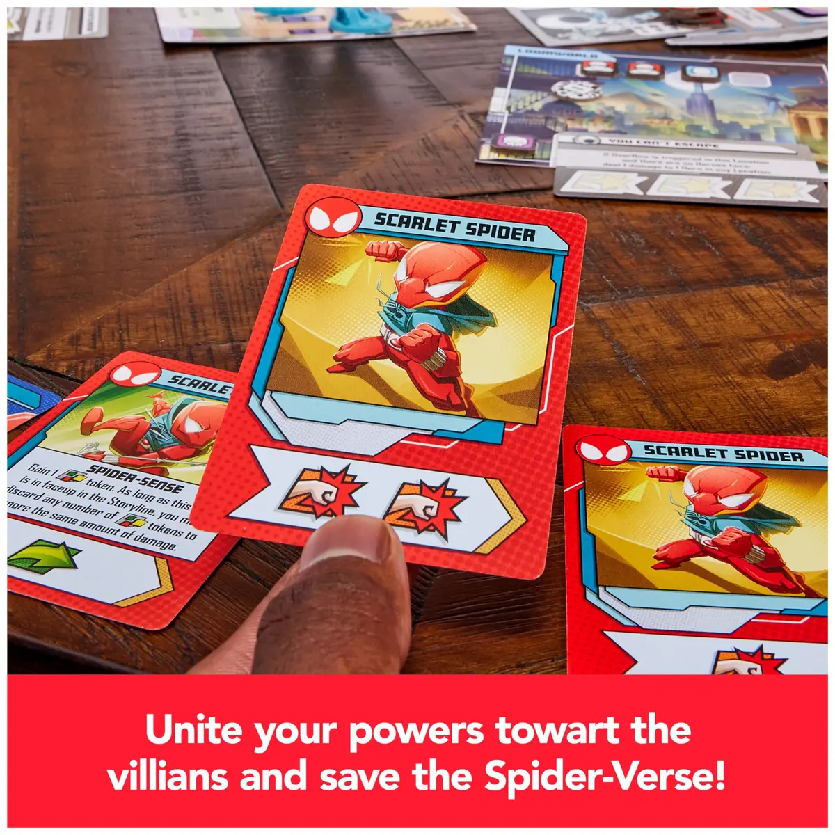 Spin Master Games Marvel United: Spider-Geddon Strategy Board Game for Fans (One Size) - view 5
