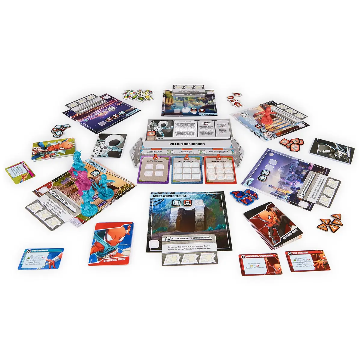 Spin Master Games Marvel United: Spider-Geddon Strategy Board Game for Fans (One Size) - view 8