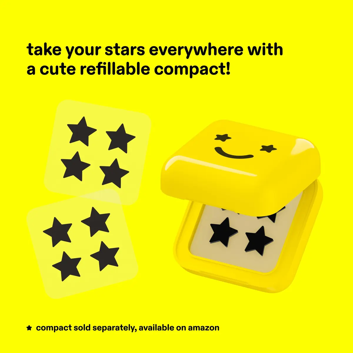 Starface Hydro-Star® Black Hydrocolloid Star-Shaped Pimple Patch, 96 ct | Fun, Protective & Suitable for Sensitive Skin - view 8