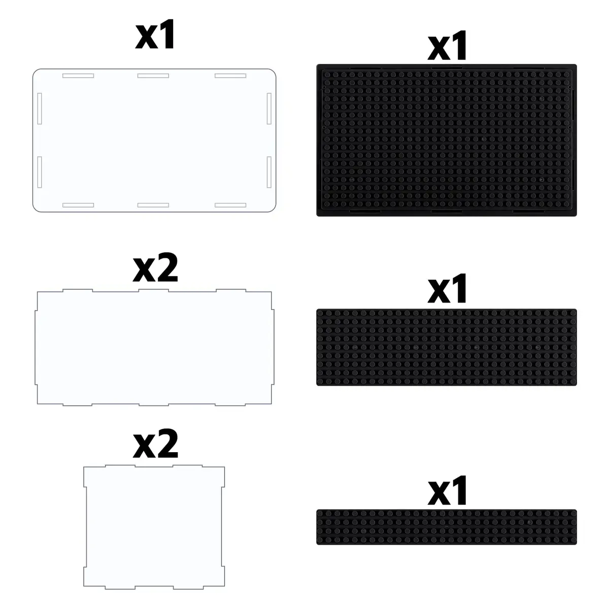 Pokiiulk Display Cases for Minifigures 2-Pack | Acrylic Acrylic Display Enclosure for Kids & Adults - view 7