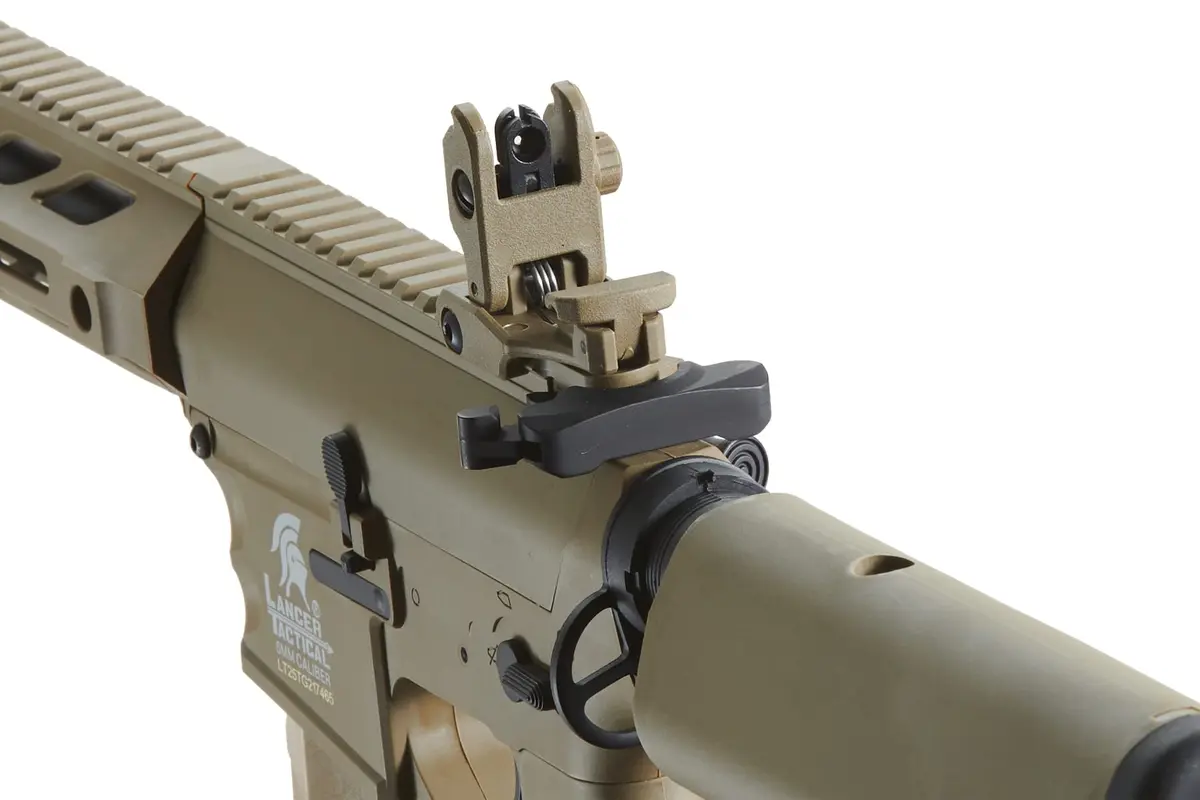 Lancer Tactical Gen 2 Polymer Airsoft M4 Interceptor SPR with 130 Rnd Mid Mag | Lightweight & Durable - view 7