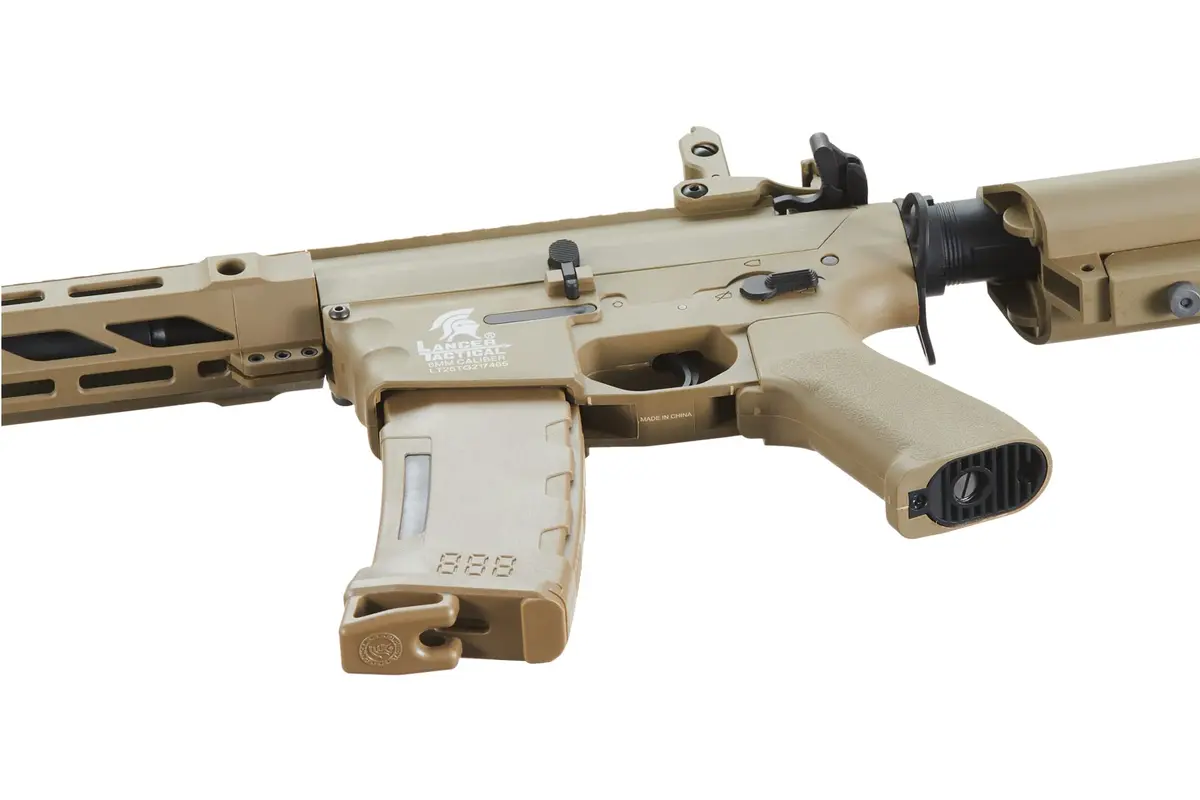 Lancer Tactical Gen 2 Polymer Airsoft M4 Interceptor SPR with 130 Rnd Mid Mag | Lightweight & Durable - view 8