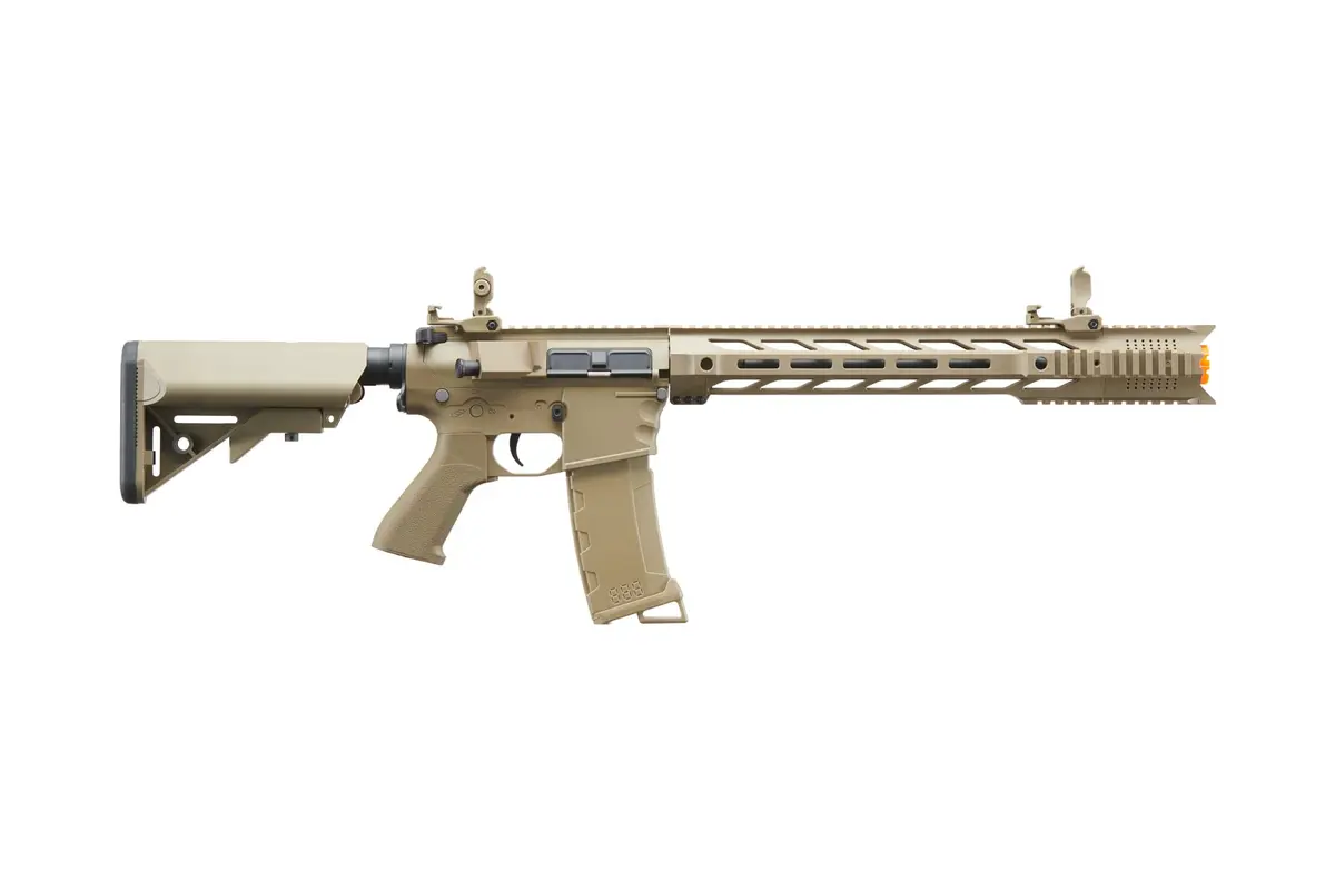 Lancer Tactical Gen 2 Polymer Airsoft M4 Interceptor SPR with 130 Rnd Mid Mag | Lightweight & Durable - view 3