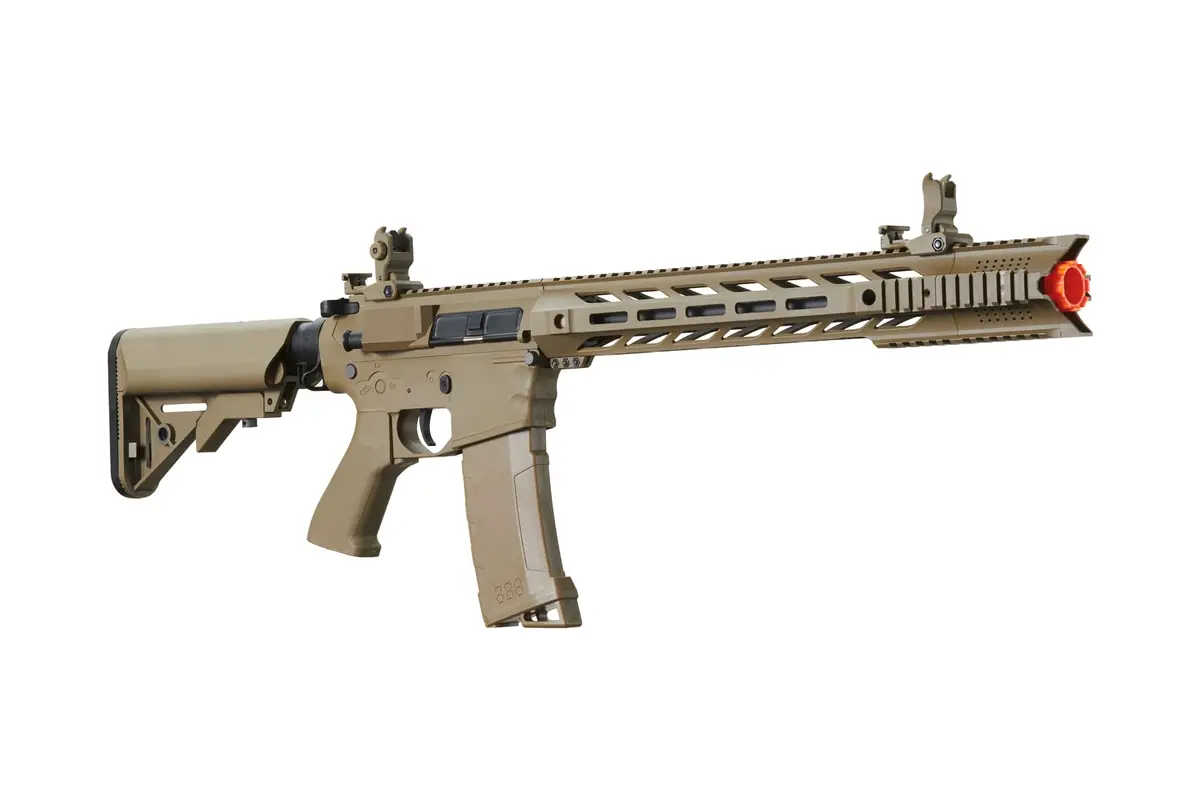 Lancer Tactical Gen 2 Polymer Airsoft M4 Interceptor SPR with 130 Rnd Mid Mag | Lightweight & Durable - view 4