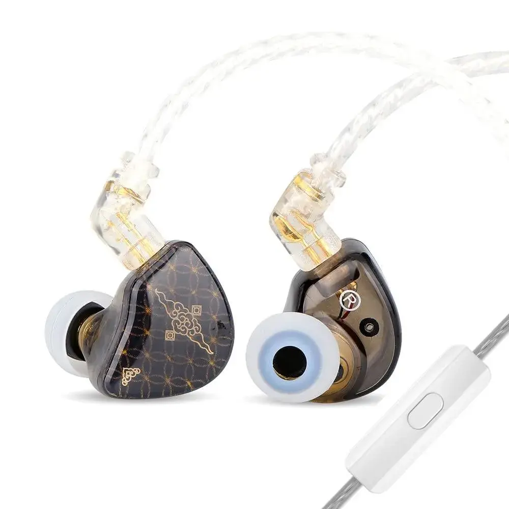 Linsoul TANGZU Wan'er S.G 10mm DD Driver IEM with Metal Nozzle & 0.78mm 2Pin Cable | Black - main product image