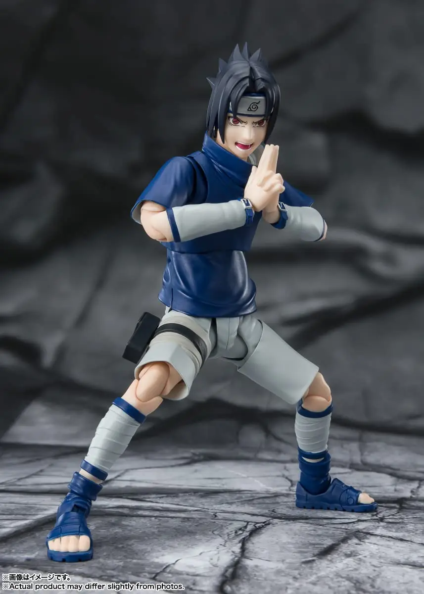 TAMASHII NATIONS Sasuke Uchiha Action Figure 14 cm (5.5 in) | Naruto Shippuden Ninja Prodigy - view 2