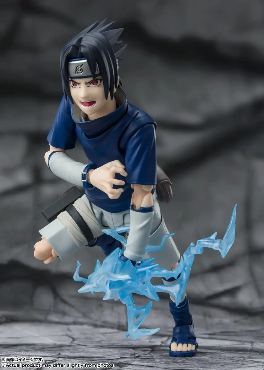 TAMASHII NATIONS Sasuke Uchiha Action Figure 14 cm (5.5 in) | Naruto Shippuden Ninja Prodigy - view 3