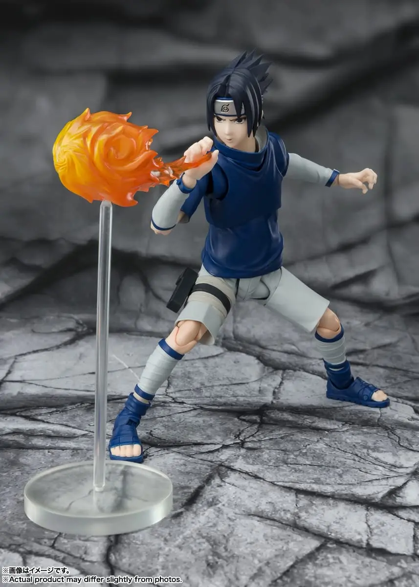 TAMASHII NATIONS Sasuke Uchiha Action Figure 14 cm (5.5 in) | Naruto Shippuden Ninja Prodigy - view 4