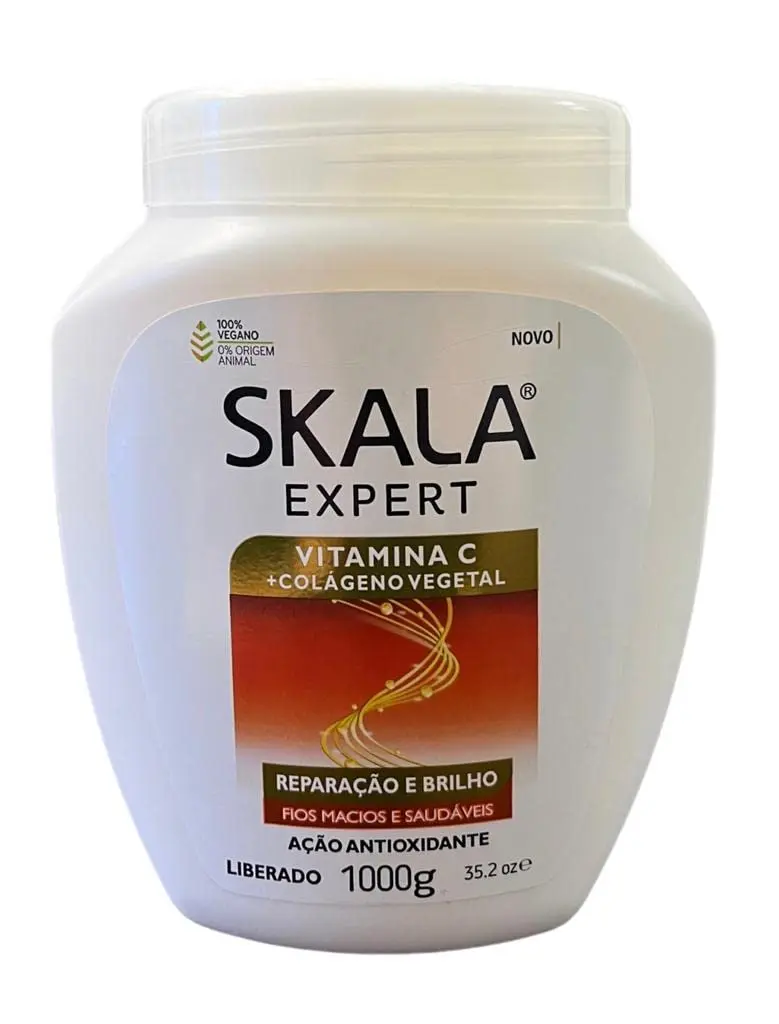 Skala Expert Vitamin C + Vegetal Collagen 1kg | Repair & Shine for All Hair Types - main product image