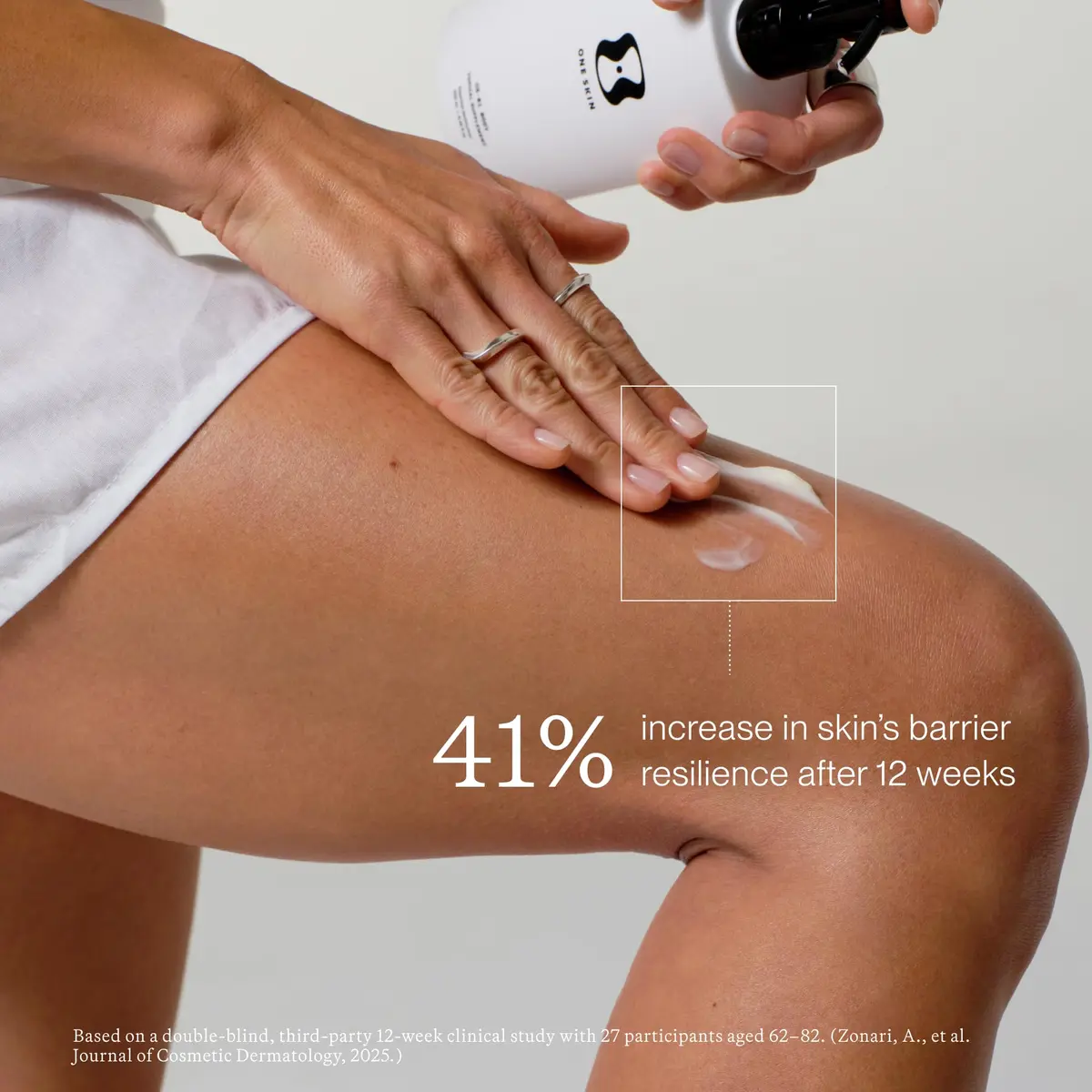 oneskin OS-01 BODY Peptide Moisturizer, 8.45 Fl Oz | Supports Skin Longevity & Hydration - view 3