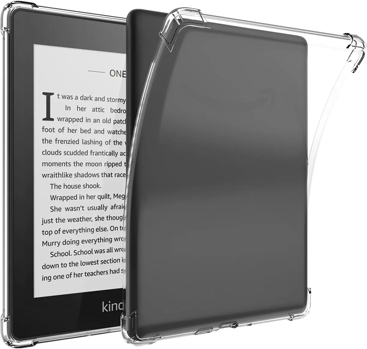 KEEXYICC Clear Case for Kindle 10th Gen 2019 | Slim Impact-Resistant Silicone Cover (6") - main product image