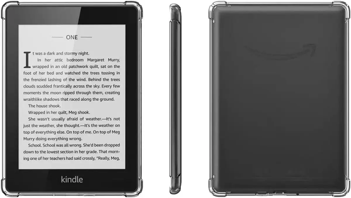 KEEXYICC Clear Case for Kindle 10th Gen 2019 | Slim Impact-Resistant Silicone Cover (6") - view 5
