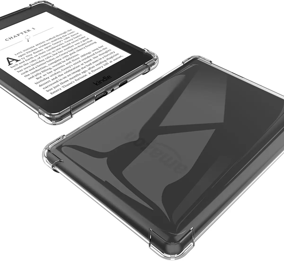 KEEXYICC Clear Case for Kindle 10th Gen 2019 | Slim Impact-Resistant Silicone Cover (6") - view 4
