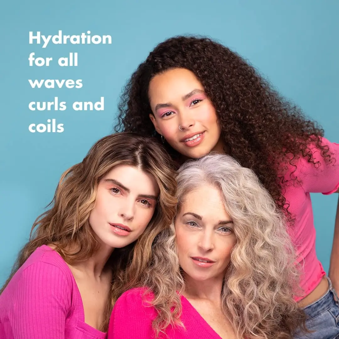 Umberto Giannini Thirsty Curls Moisture Surge Curl Hydrating Conditioner 250ml | Lightweight, Hydrating, Frizz-Free - view 4