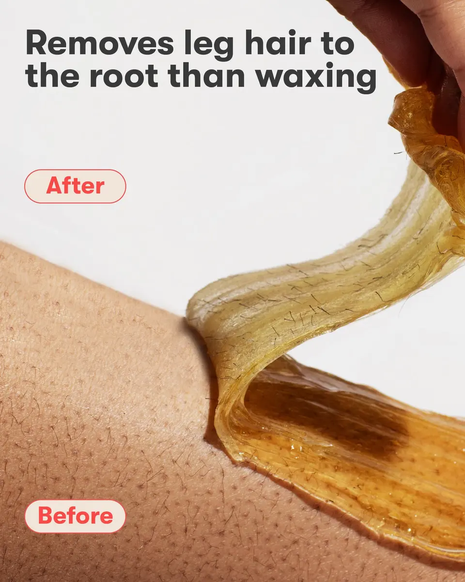 Sugardoh Big Doh Kit | Medium Sugaring Kit for Fine Hair | Gentle, Water-Washable, Vegan - view 7