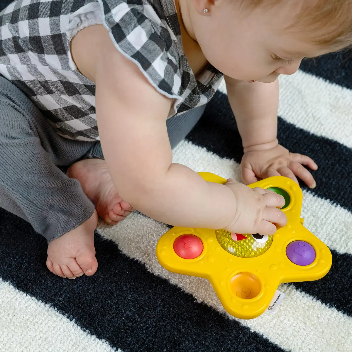 Baby Einstein Ocean Explorers Pop & Glow Starfish Sensory Popper Toy | Ages 6 Months+ - view 7