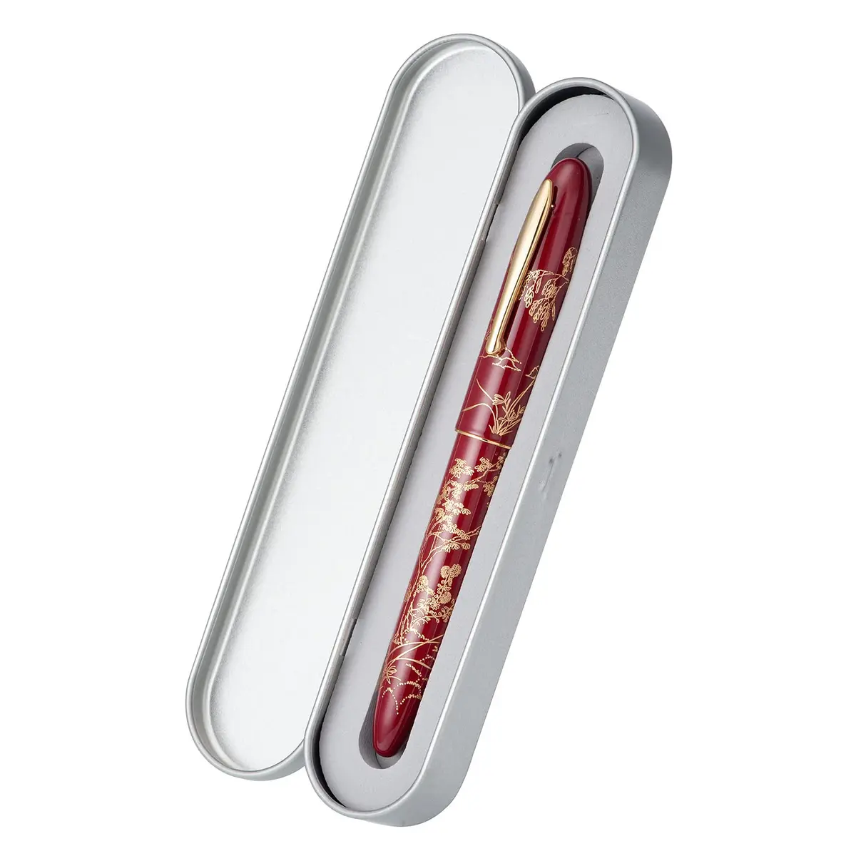 HONG DIAN N23 Red Rabbit Fountain Pen Long Blade Medium Nib Gold Trim | Smooth Writing Instrument - view 3