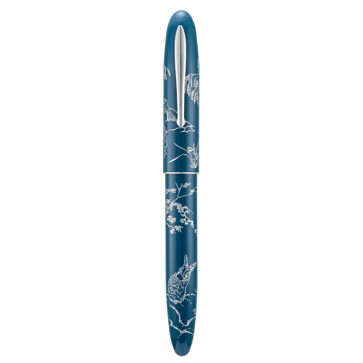 HONG DIAN N23 Blue Rabbit Fountain Pen Extra Fine Nib 0.4mm | Smooth Writing Instrument - view 8
