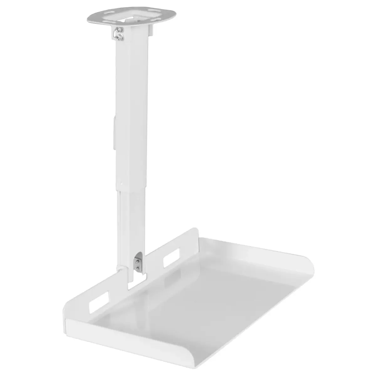 VIVO Universal Ceiling Extending Projector Tray Mount, Height Adjustable Projection 37.2cm (14.6in) | No Hole Installation - main product image