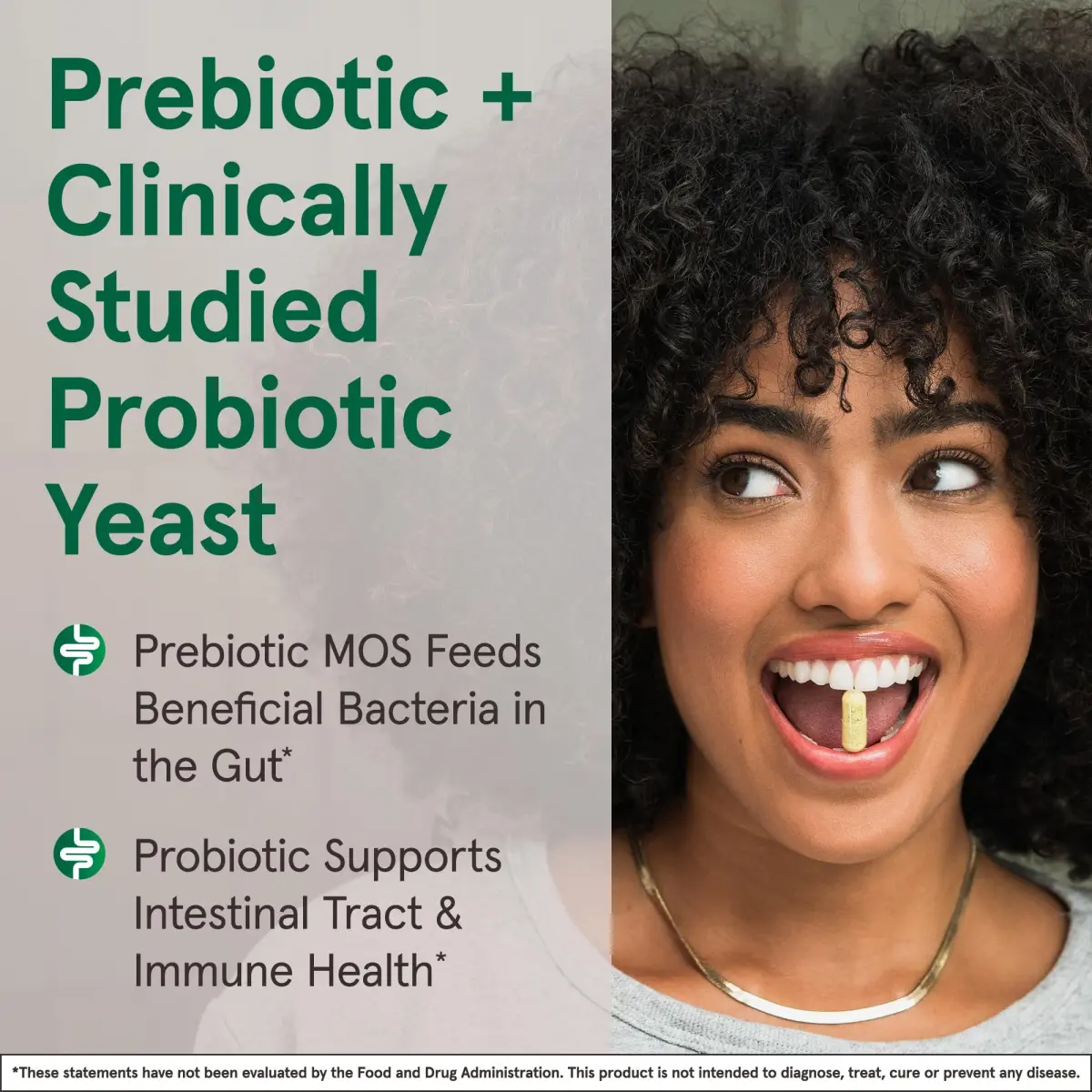 Jarrow Formulas Saccharomyces Boulardii + MOS Probiotic Yeast 180 Veggie Caps | 5 Billion CFU Gut Health Support - view 4