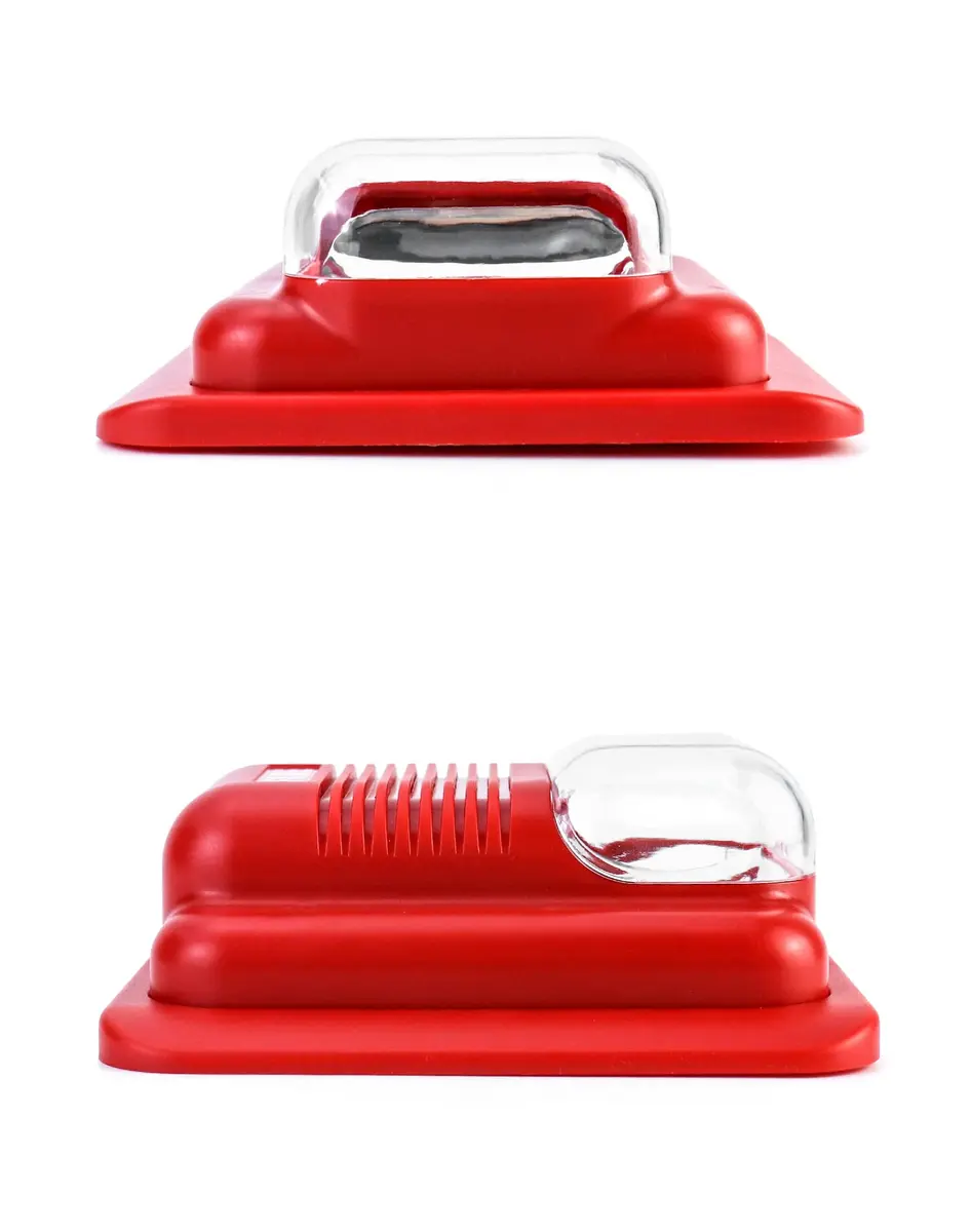 QWORK Red Wired Sound and Light Fire Alarm Strobe Siren Horn 2-Pack | 105dB Loud Alarm with 6 Bright LEDs - view 8