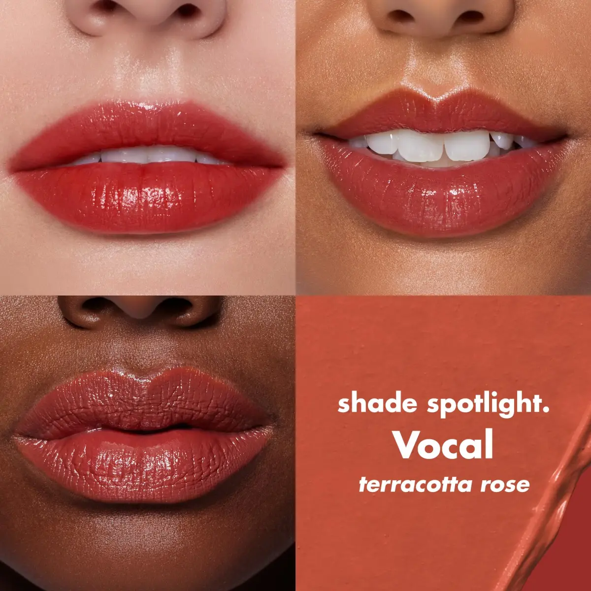 e.l.f. O Face Satin Lipstick Vocal | Richly Pigmented, Nourishing, Long-Lasting Creamy Lipstick - view 2
