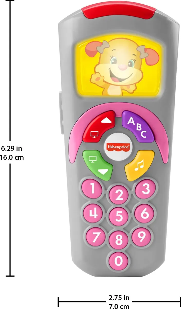 Fisher-Price Laugh & Learn Sis’ Remote Baby Learning Toy with Music & Lights | Ages 6+ Months - view 5