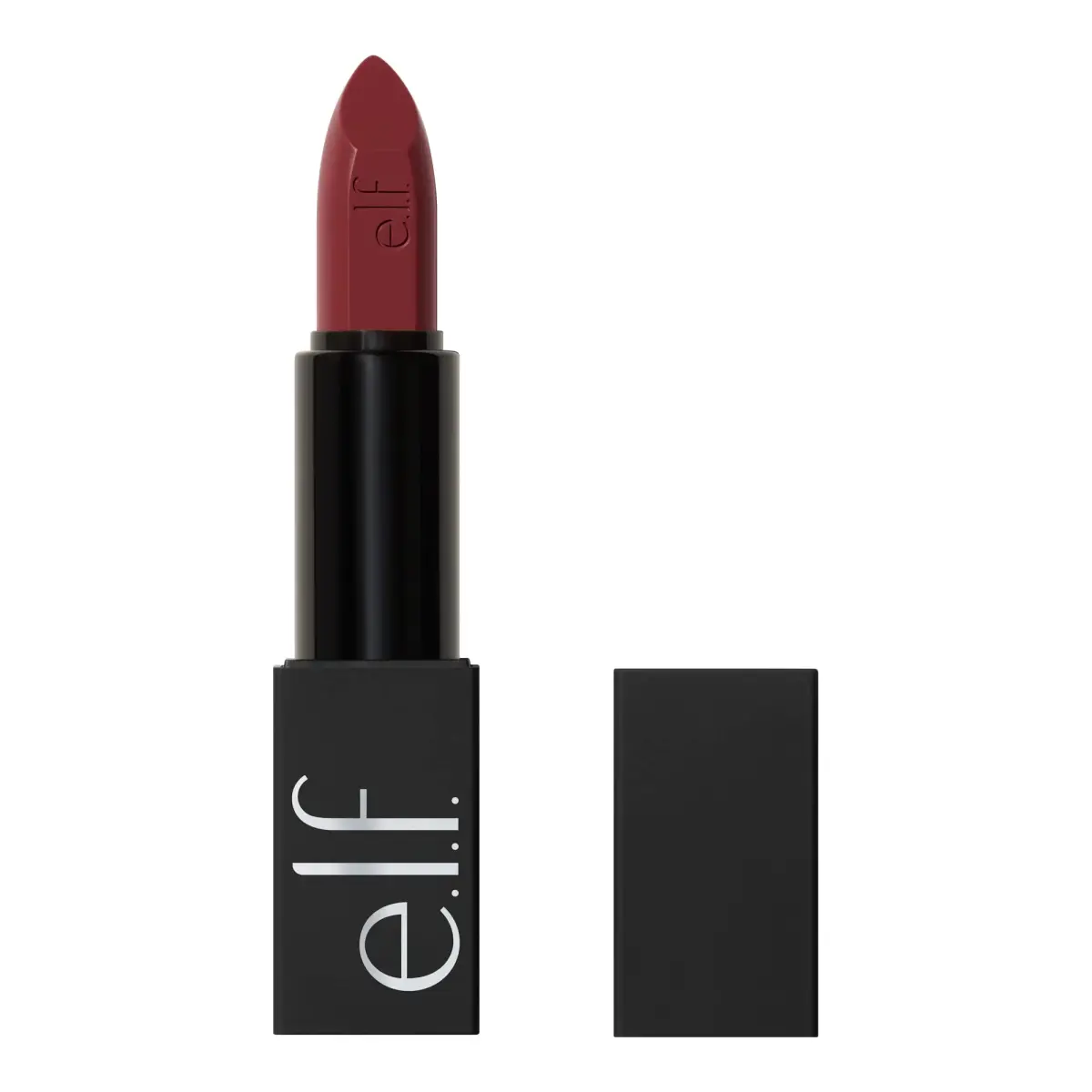 e.l.f. O Face Satin Lipstick Shameless | Vegan & Cruelty-Free Creamy Lipstick with Squalane & Jojoba Esters - main product image